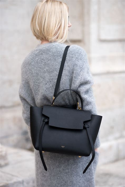 celine clasp bag green|Celine belt bag street style.